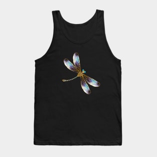 Golden Dragonfly Tank Top